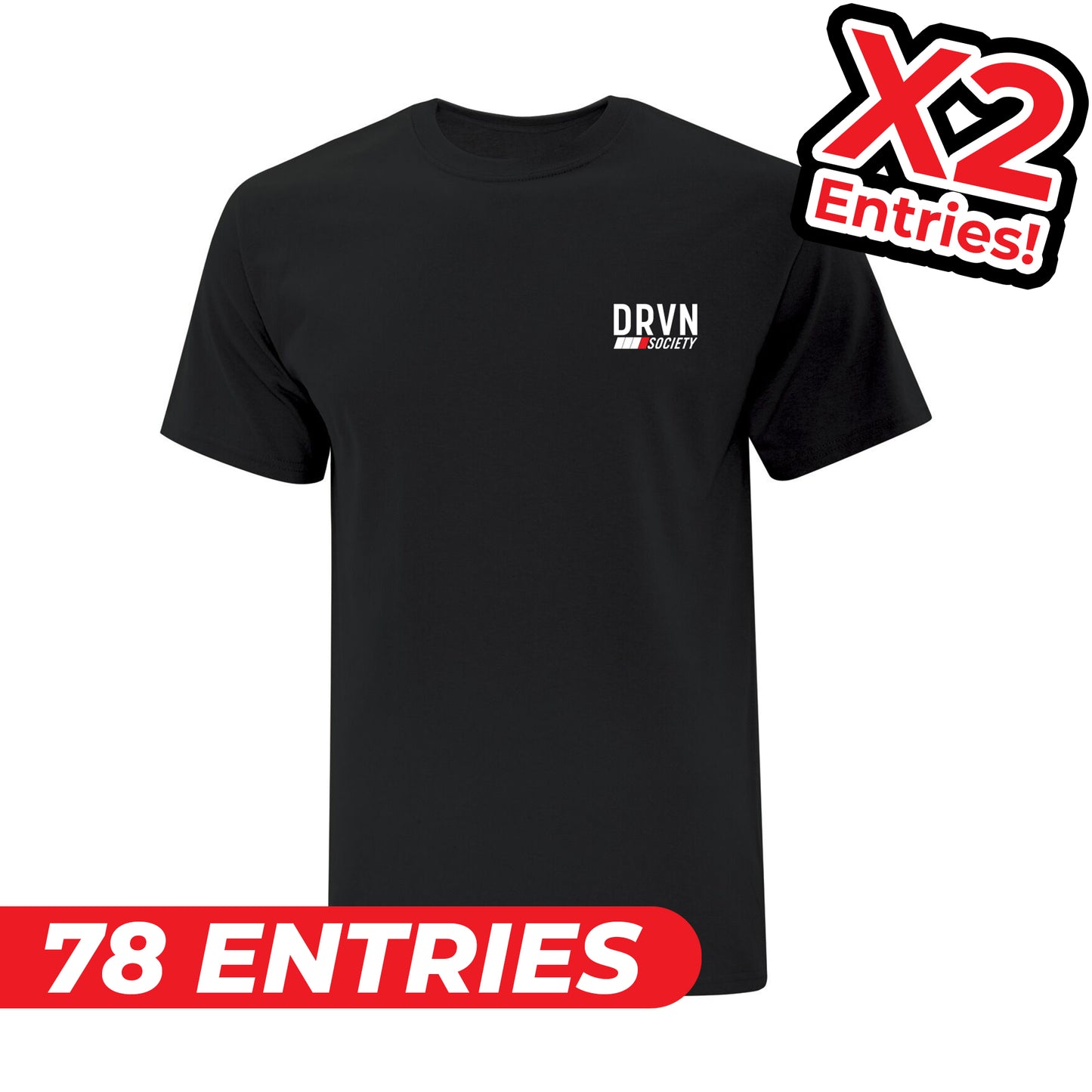 Standard DRVN Tee - 2X - 78 Entries