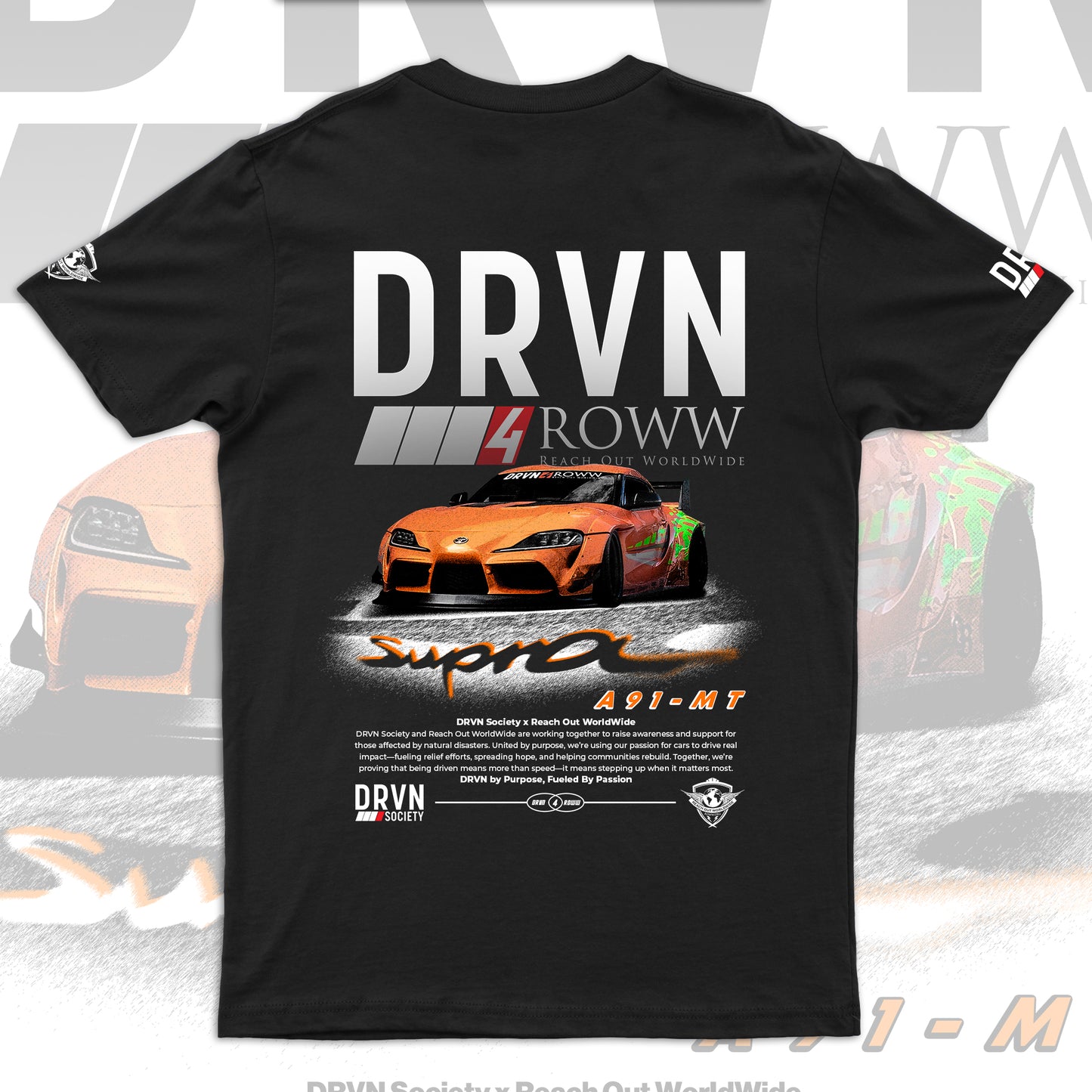 DRVN 4 ROWW - MK5 Supra - 2X - 90 Entries