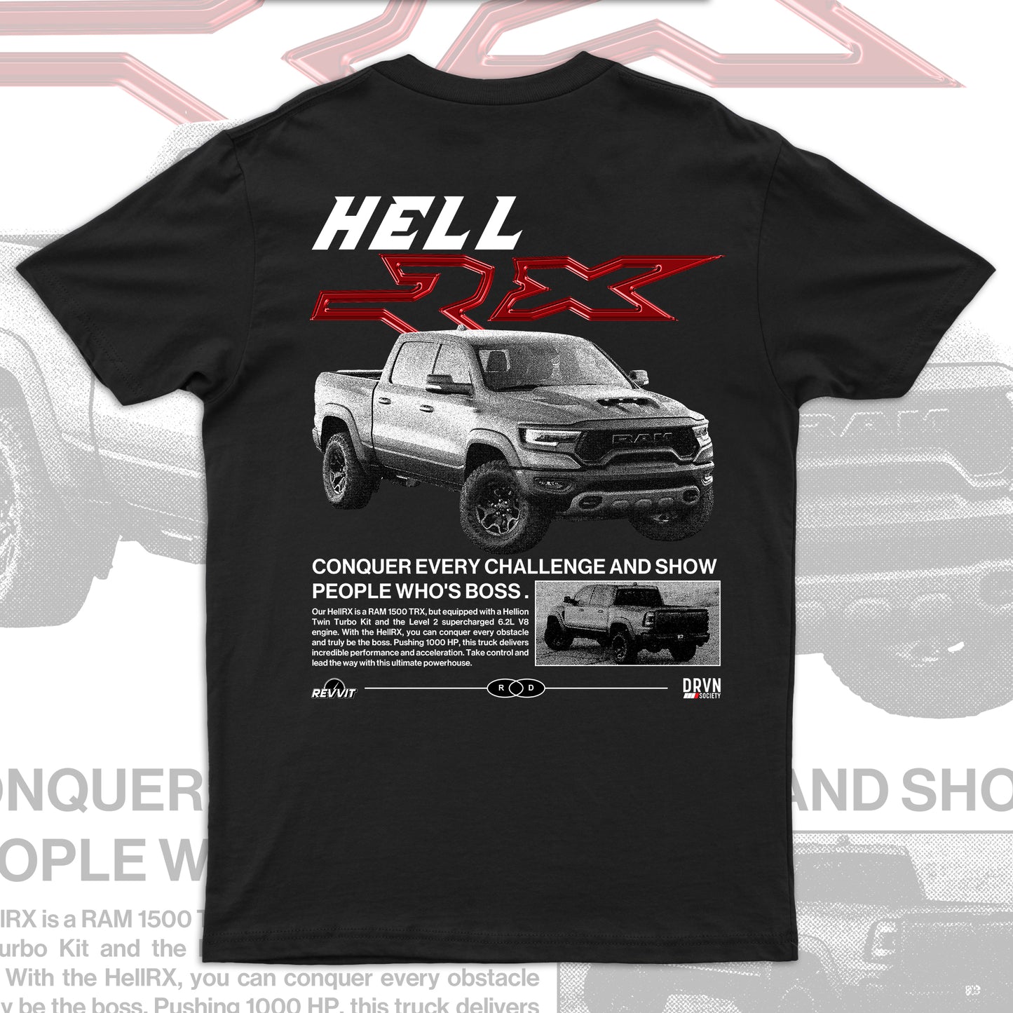 DRVN4ROWW - RAM HellRX Revvit - 2X - 90 Entries