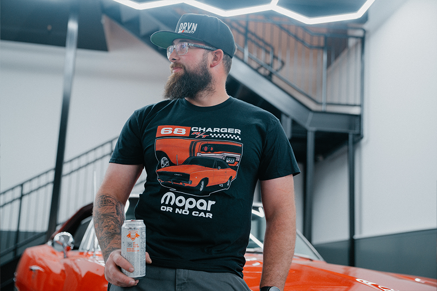 68 Dodge Charger RT - Mopar or No Car - Black Unisex Premium T-shirt