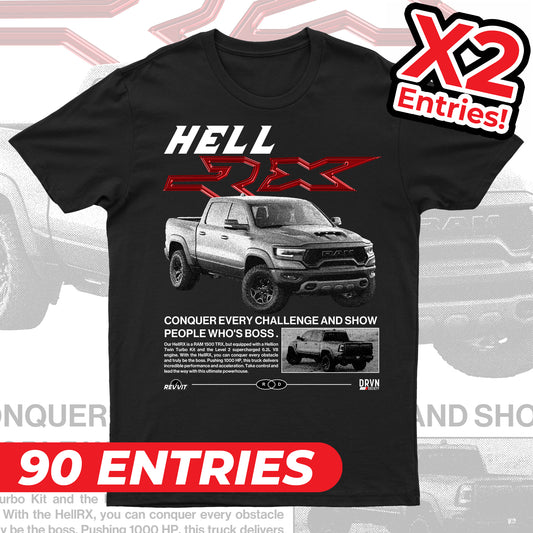 DRVN4ROWW - RAM HellRX Revvit - 2X - 90 Entries