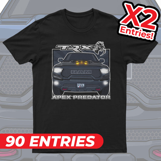 DRVN4ROWW - TRX Apex Predator - 2X - 90 Entries