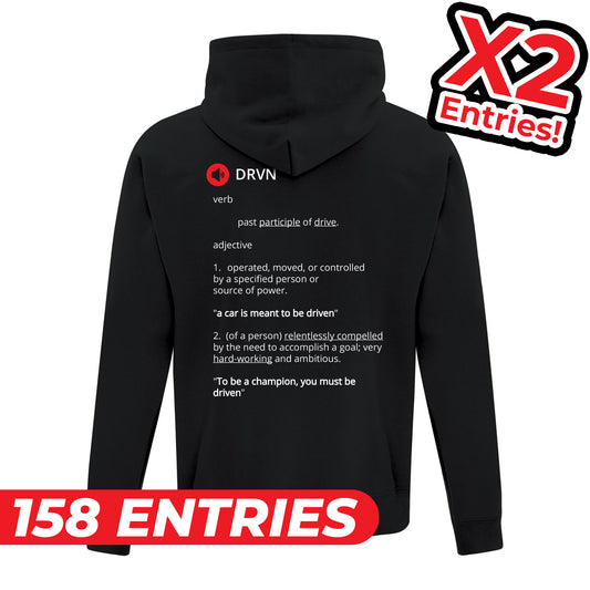 Definition DRVN Hoodie - 2X - 158 Entries