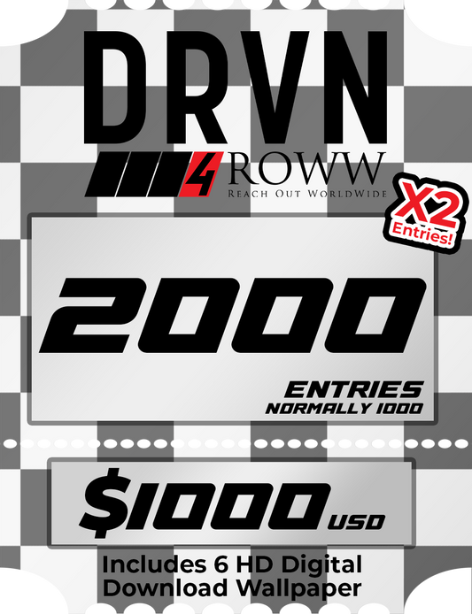 ROWW Speed Pass - Winner's Circle - 2X - 2000 Entries