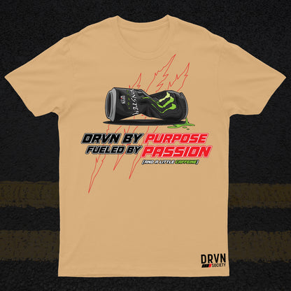 Monster - DRVN by Purpose - Khaki Unisex Boxy T-shirt