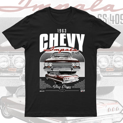 Revvit - 63 Impala - Black Unisex Premium T-shirt