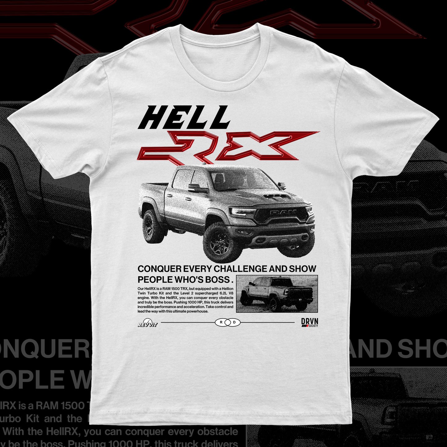 Revvit - TRX - White Unisex Premium T-shirt